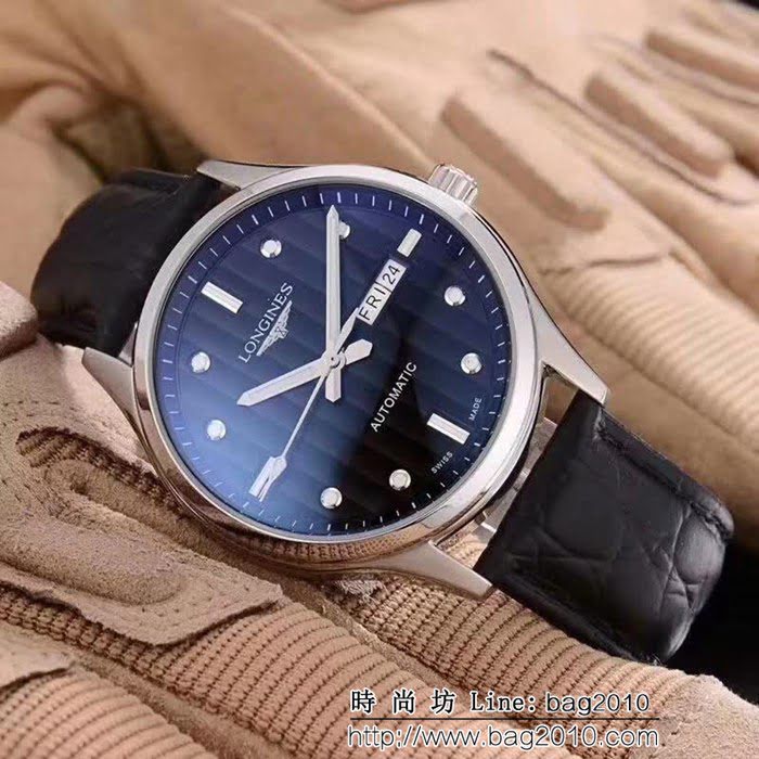 LONGINES浪琴 經典大三針 全自動機械 精品男士腕表 WSS1193